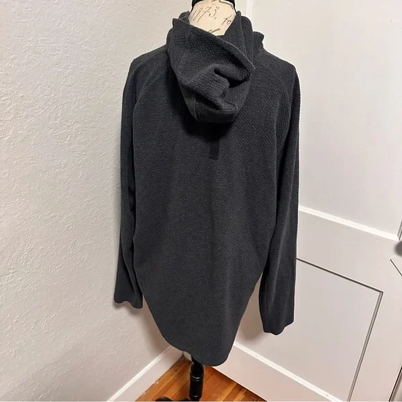 Lululemon At Ease Hoodie in Heathered Speckled Jet Blue / Black - Picture 7 of 10